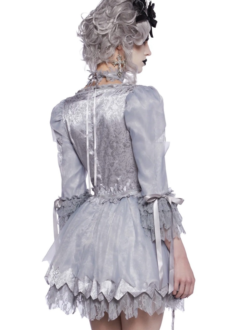 CAKE QUEEN PREMIUM COSTUME SET - GHOST Size S - Picture 3 of 5